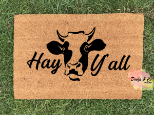 Doormat - hay yall