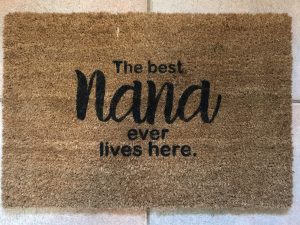 Doormat - the best custom name ever lives here