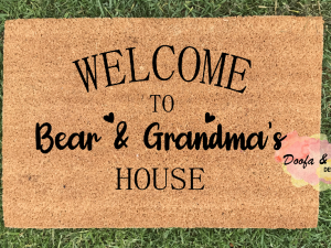 Doormat - welcome to custom names house
