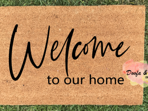 Doormat - welcome to our home