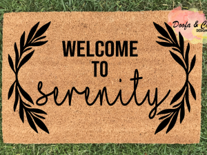 Doormat - welcome to serenity