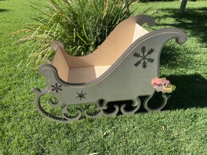 Santa Sleigh | Super | Photography Prop | Constructed Only | Local Pickup Only | Custom | Personalised