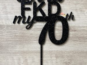 Cake Topper | Covid fkd my | Custom | Personalised