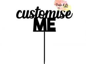 Cake Topper | Custom