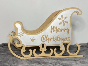 Santa Sleigh | Small | Custom | Personalised
