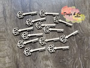 Santa's Magic Key | Craft Blank