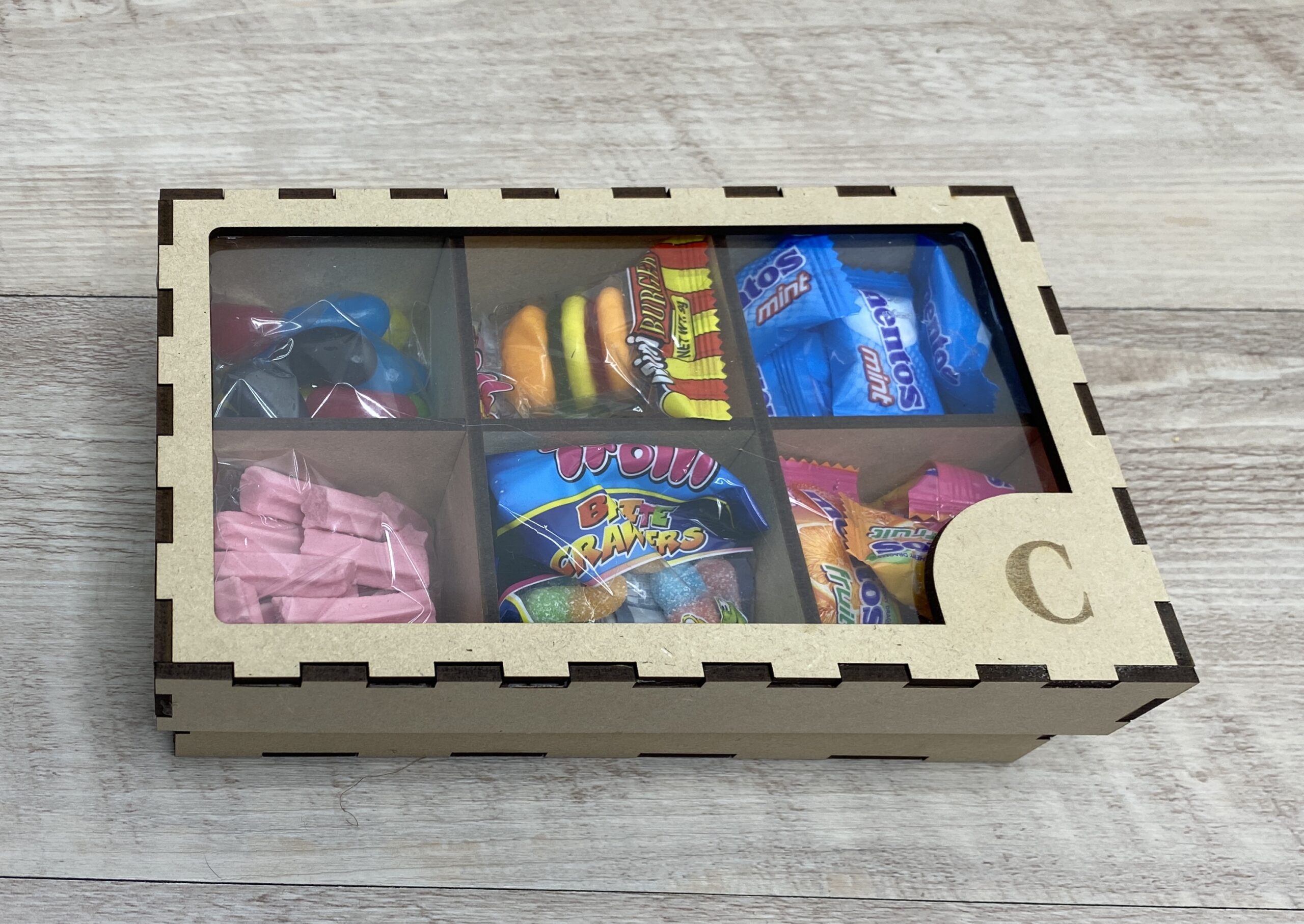 Small Rectangle Gift Box 18cm x 11cm Grazing Box Divider Box