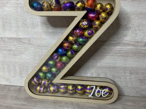 Personalised Letter Mini Egg Holder | Money Box | Reward Box | Personalised