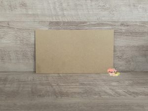Wooden MDF Rectangle CNC cut | 3mm MDF | Craft Blank | Custom