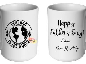 Best Dad In The World Mug | Custom | Personalised