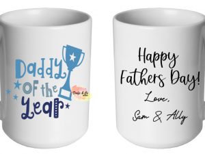 Daddy of the year Mug | Custom | Personalised