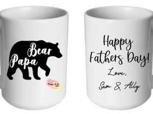 Papa Bear Mug | Custom | Personalised