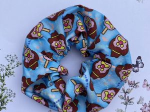 Scrunchie - Bubble O Bill Blue