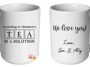 Tea is a solution Mug | Custom | Personalised
