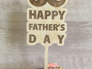 Cake Topper | Happy Fathers Day