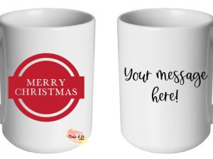 Merry Christmas Mug | Custom | Personalised