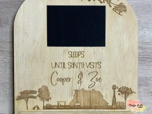 Arch Christmas Countdown | Chalkboard | Days until Christmas | Christmas Decoration | Custom | Personalised