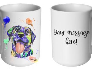 Watercolour Dog Mug | Custom | Personalised