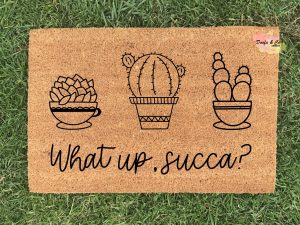 Doormat | What up, succa? | 40cm x 60cm