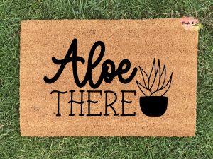 Doormat | Aloe There | 40cm x 60cm