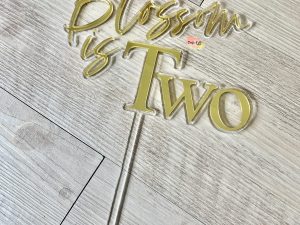 Cake Topper | Name is Age | Custom | Personalised