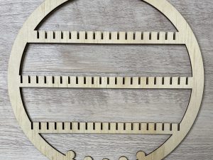 Circle Earring and Jewellery Holder | Earring and Jewellery Hanger | Earring and Jewellery Display | Earring and Jewellery Organiser | Craft Blank | Custom | Personalised