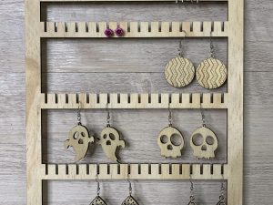 Rectangle Earring and Jewellery Holder | Earring and Jewellery Hanger | Earring and Jewellery Display | Earring and Jewellery Organiser | Craft Blank | Custom | Personalised