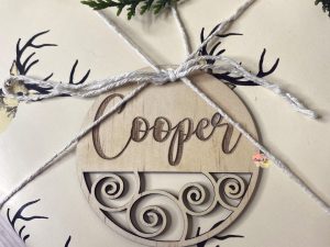 Christmas Bauble | Christmas Ornament | Christmas Gift Tag | Custom | Personalised