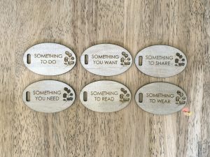 Something to Gift Tags | Set of 6 | Something you need, want, share, do, read, wear
