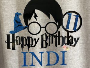 Harry Potter Inspired Cake Topper | Cake Topper | Acrylic | Custom | Personalised