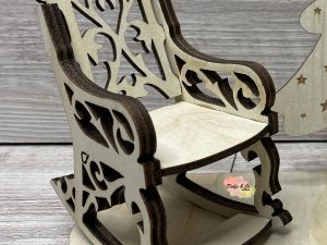 Additional Rocking Chair | Christmas in Heaven | Christmas Memorial | Christmas Remembrance | Christmas Decoration | Custom | Personalised