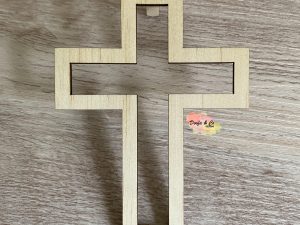Cake Fropper | Cross | Custom | Personalised | Acrylic | Plywood